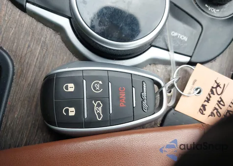 2017 Alfa Romeo Giulia Ti Awd from USA, damaged, VIN ZARFAEEN2H7560345